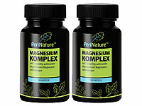 PeriNature Magnesiumkapseln, Magnesium Ergänzungen; Hyaluron-Kollagen-Kapseln Hyaluron-Kollagen-Kapseln