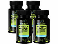 PeriNature Magnesiumkomplex, Magnesium Hochdosiert, Fitness Supplement; Hyaluron-Kollagen-Kapseln Hyaluron-Kollagen-Kapseln